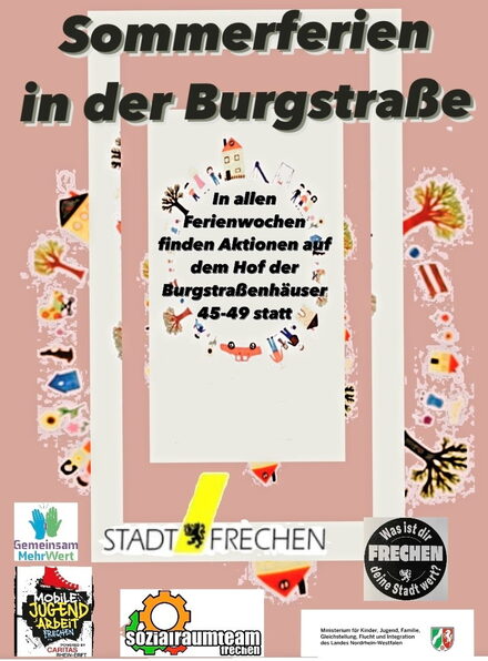 Sommerferienprogramm in der Burgstraße