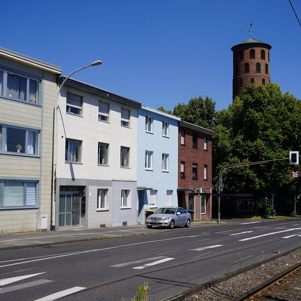 Die Aufnahme zeigt die Dürener Straße.