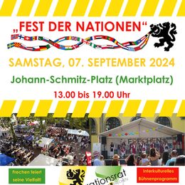 Plakat Fest der Nationen