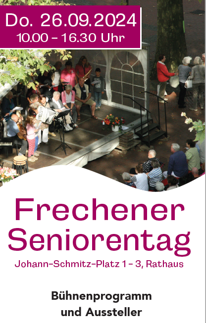 Flyer Frechener Seniorentag