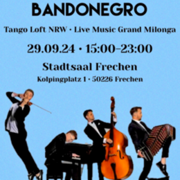 Dieses Bild zeigt das Plakatmotiv von "Bandonegro"